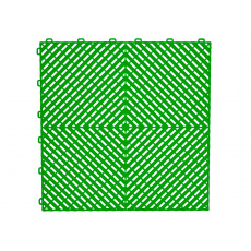 Dlaždice modulární podlahy 40 x 40 cm, barva: zelená