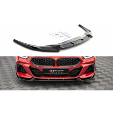 Maxton Design spoiler pod přední nárazník pro BMW Z4 G29 /M-Pack, černý lesklý plast ABS