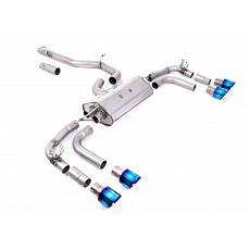 Milltek Sport výfukový systém GPF-Back bez rezonátoru (hlasitější) Re-uses Factory Valve Motors pro Volkswagen Tiguan R 320ps (s OPF/GPF) 2021-2024, typ koncovek: GT-100 titanově modré Milltek Sport výfukový systém GPF-Back bez rezonátoru (hlasitější) Re-uses Factory Valve Motors pro Volkswagen Tiguan R 320ps (s OPF/GPF) 2021-2024, typ koncovek: GT-100 titanově modré