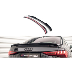 Maxton Design prodloužení spoileru pro Audi A3 8Y, Carbon-Look, Sedan vč. S-Line