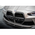 Maxton Design sportovní maska chladiče pro BMW M3 G80, karbon, pro vozy bez ACC (Adaptive Cruise Control = adaptivní tempomat)