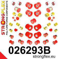 026293B: Full suspension polyurethane bush kit 026293B: Full suspension polyurethane bush kit