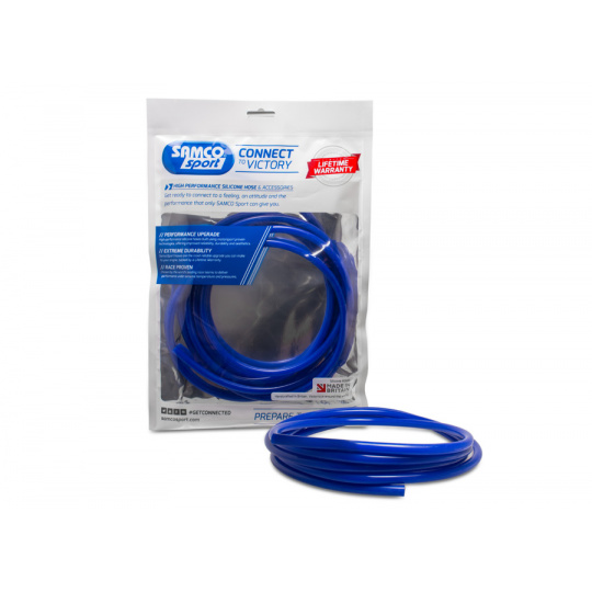 Samco Sport silikonová podtlaková hadička s vnitřním průměrem 4 mm, délka 3 m, barva: modrá Samco Sport silikonová podtlaková hadička s vnitřním průměrem 4 mm, délka 3 m, barva: modrá