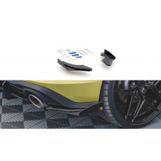 Maxton Design "Racing durability" difuzory pod zad. nárazník s křidélky pro Volkswagen Golf GTI Mk8, plast ABS bez povrchové úpravy, Clubsport, s červenou linkou Maxton Design "Racing durability" difuzory pod zad. nárazník s křidélky pro Volkswagen Golf GTI Mk8, plast ABS bez povrchové úpravy, Clubsport, s červenou linkou
