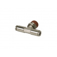 VIAIR fitinka redukční T-kus, rozměr: závit 3/8" (samec) / 2x hadička 3/8"