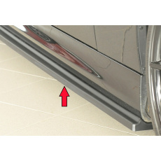 Rieger spoiler pod boční práh mont. strana pro BMW řada 3 E91 touring, r.v. 09/08-, plast ABS bez povrchové úpravy, pravá strana