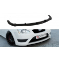 Maxton Design spoiler pod přední nárazník ver.1 pro Ford Focus ST Mk2, černý lesklý plast ABS