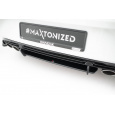 Maxton Design "Street Pro" difuzor zadního nárazníku pro Volkswagen T-roc R Mk1, plast ABS bez povrchové úpravy, s černou a červenou linkou
