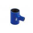 Samco Sport Fluoro T spojka s vnitřním průměrem 70 mm pro vedení oleje a nafty a výstupem 25 mm, barva: modrá