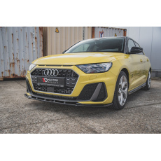 Maxton Design spoiler pod přední nárazník ver.1 pro Audi A1 GB, černý lesklý plast ABS Maxton Design spoiler pod přední nárazník ver.1 pro Audi A1 GB, černý lesklý plast ABS