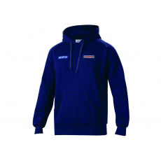 Sparco mikina BIG STRIPES Martini Racing, barva: modrá, velikost: XXXL Sparco mikina BIG STRIPES Martini Racing, barva: modrá, velikost: XXXL