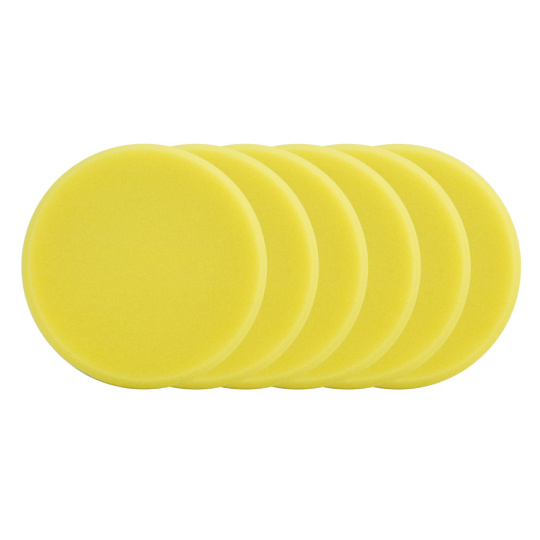 Meguiar's Soft Buff Foam Polishing Disc 6" - lešticí kotouč pro DA leštičku (střední), 6palcový (6 kusů)