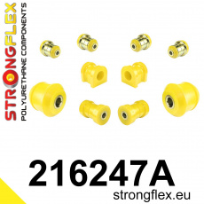 216247A: Strongflex Sada silentbloků předního zavěšení varianta SPORT 216247A: Strongflex Sada silentbloků předního zavěšení varianta SPORT