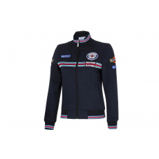 Sparco dámská mikina se zipem MARTINI RACING , barva: modrá, velikost: S