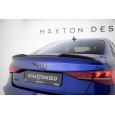 Maxton Design prodloužení spoileru 3d pro Audi RS3 8Y, černý lesklý plast ABS, Sedan