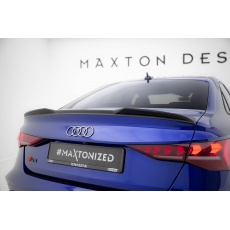 Maxton Design prodloužení spoileru 3d pro Audi RS3 8Y, černý lesklý plast ABS, Sedan Maxton Design prodloužení spoileru 3d pro Audi RS3 8Y, černý lesklý plast ABS, Sedan