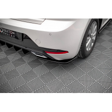 Maxton Design boční difuzory pod zadní nárazník pro Seat Ibiza Mk5, černý lesklý plast ABS