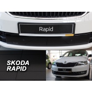 HEKO zimní clona Škoda Rapid + Spaceback (2012 - 2017) předfacelift, dolní