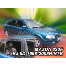 HEKO ofuky oken Mazda 323F BJ 5dv HB (1998-2003) přední + zadní