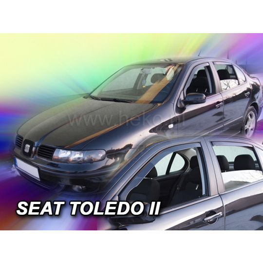 HEKO ofuky oken Seat Toledo II (1998-2004) přední + zadní