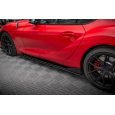 Maxton Design "Street Pro" difuzory pod boční prahy pro Toyota Supra Mk5, plast ABS bez povrchové úpravy