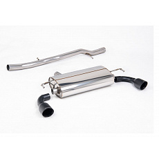 Milltek Sport výfukový systém cat-back bez rezonátoru (hlasitější) pro Volkswagen Golf Mk4 R32 3.2 V6 4WD 2002-2005, typ koncovek: GT-100 černé Milltek Sport výfukový systém cat-back bez rezonátoru (hlasitější) pro Volkswagen Golf Mk4 R32 3.2 V6 4WD 2002-2005, typ koncovek: GT-100 černé