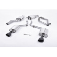 Milltek Sport homologovaný výfuk cat-back pro Audi S5 3.0 TFSI B8 Coupe/Cabriolet (S tronic) 2009-2011, Dual Polished Oval Tips, typ koncovek: dvojité černé