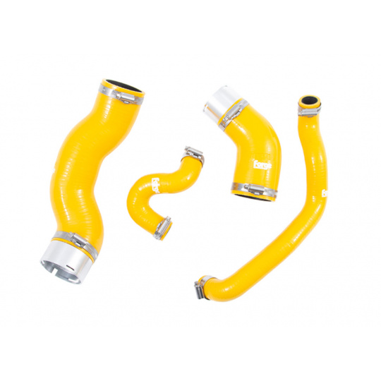 Forge Motorsport sada silikonových hadic pro tlakové vedení pro Renault Megane 4 RS, barva: žlutá