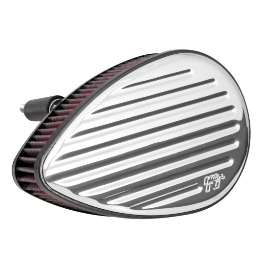 K&N Street Metal sportovní kit sání pro HARLEY DAVIDSON FLTRX Road Glide Custom 103 CI 2012-2014 chromový vrchlík, výška: 121 mm kapkovitý K&N Street Metal sportovní kit sání pro HARLEY DAVIDSON FLTRX Road Glide Custom 103 CI 2012-2014 chromový vrchlík, výška: 121 mm kapkovitý