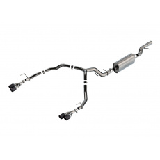 Borla Cat-Back výfukový systém "Touring" pro GMC Yukon Denali/Yukon Denali Ultimate/Yukon AT 6.2L, automat, 2/4-dvéř, r.v. 2021-2024, typ koncovek: karbonové