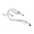 Milltek Sport výfukový systém cat-back s rezonátorem (Road+) pro Volkswagen Transporter \ Caravelle T6 LWB 150PS/204PS 2.0l TSI (benzin) 2WD 2017-2024, typ koncovek: skrytá