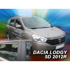 HEKO ofuky oken Dacia Lodgy 5dv (od 2012) přední + zadní
