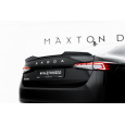 Maxton Design prodloužení spoileru 3d pro Škoda Superb Mk4, černý lesklý plast ABS, Sedan