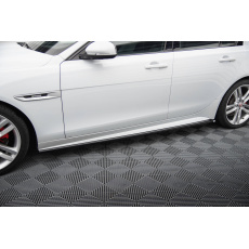 Maxton Design difuzory pod boční prahy pro Jaguar XE Mk1 R-Sport, černý lesklý plast ABS Maxton Design difuzory pod boční prahy pro Jaguar XE Mk1 R-Sport, černý lesklý plast ABS