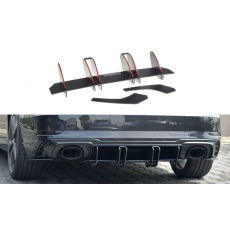 Maxton Design difuzor zadního nárazníku ver.2 pro Audi RS3 8V Facelift, plast ABS bez povrchové úpravy Maxton Design difuzor zadního nárazníku ver.2 pro Audi RS3 8V Facelift, plast ABS bez povrchové úpravy