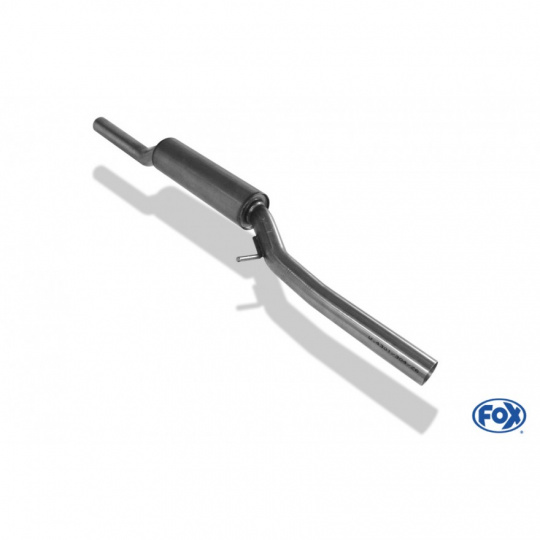 Fox Sportauspuff přední díl s tlumičem pro Audi A3 8L s motorem 1.8 T, 1.9 TDI