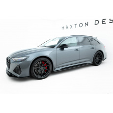 Maxton Design sada splitterů pro Audi RS6 C8, materiál pravý karbon Maxton Design sada splitterů pro Audi RS6 C8, materiál pravý karbon