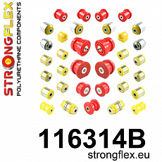 116314B: Full suspension bush kit 116314B: Full suspension bush kit