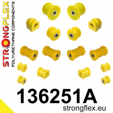 136251A: Full suspension polyurethane bush kit SPORT 136251A: Full suspension polyurethane bush kit SPORT