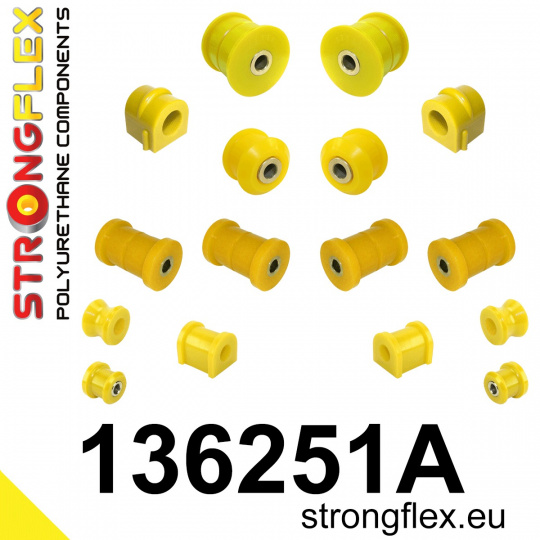 136251A: Full suspension polyurethane bush kit SPORT
