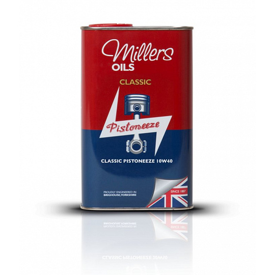 Motorový olej Millers Oils Classic Pistoneeze 10w40, 1L Motorový olej Millers Oils Classic Pistoneeze 10w40, 1L