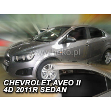HEKO ofuky oken Chevrolet Aveo sedan 5dv (od 2011) přední + zadní