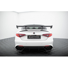 Maxton Design zadní křídlo pro Alfa Romeo Giulia Quadrifoglio, pravý karbon