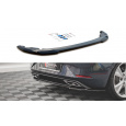 Maxton Design středový spoiler pod zadní nárazník pro Seat Leon FR Mk4, carbon-Look