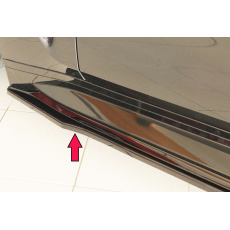Rieger spoiler pod boční práh mont. strana levá pro BMW Řada 4 G82 M4 CSL G34MKS kupé, 07/22-, plast ABS lakovaný do černé lesklé barvy