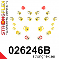 026246B: Strongflex Sada silentbloků zadního zavěšení 026246B: Strongflex Sada silentbloků zadního zavěšení