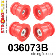 036073B: Strongflex Sada silentbloků zadního nosníku