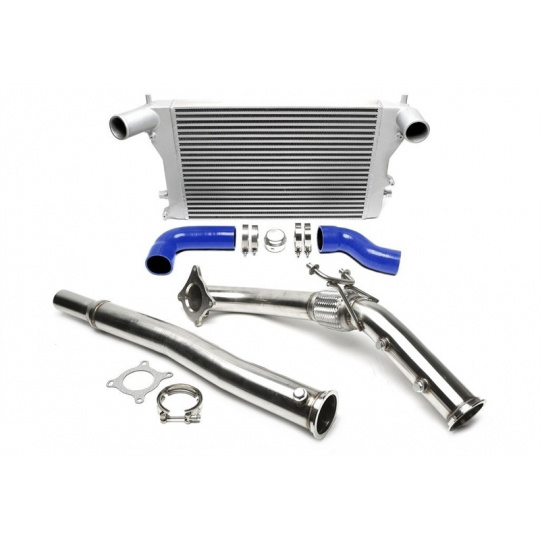 TA Technix intercooler + downpipe bez katalyzátoru VW Golf VI R (1K) 2.0TFSi