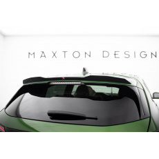 Maxton Design prodloužení spoileru pro Peugeot 308 GT Mk3, černý lesklý plast ABS, Hatchback