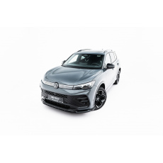 Maxton Design spoiler pod přední nárazník ver.2 pro Volkswagen Tiguan R-Line Mk3, černý lesklý plast ABS Maxton Design spoiler pod přední nárazník ver.2 pro Volkswagen Tiguan R-Line Mk3, černý lesklý plast ABS